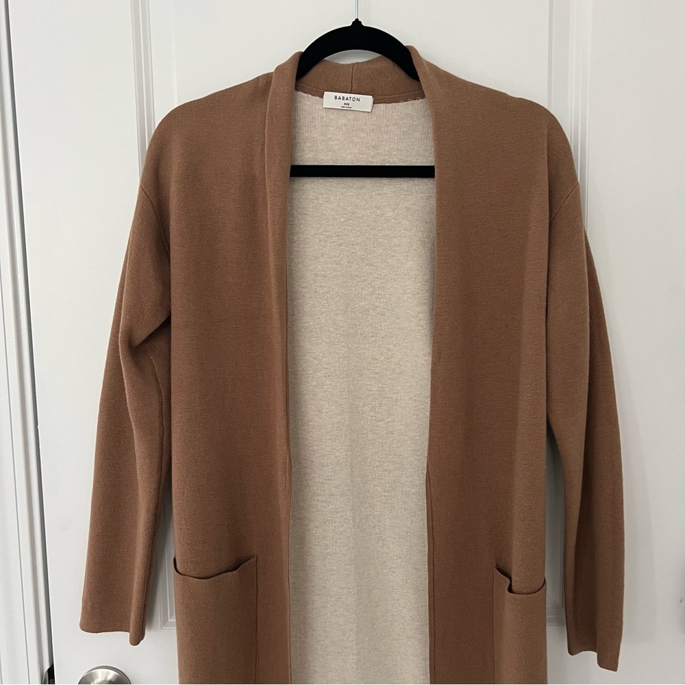 NEVER WORN Aritzia (Babaton) Long Cardigan/Coat